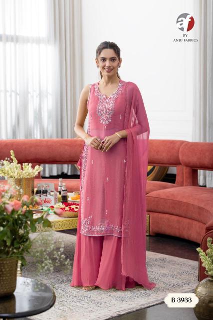 Anju fabrics B 3933 kurtis catalogues for wholesale price for cheap